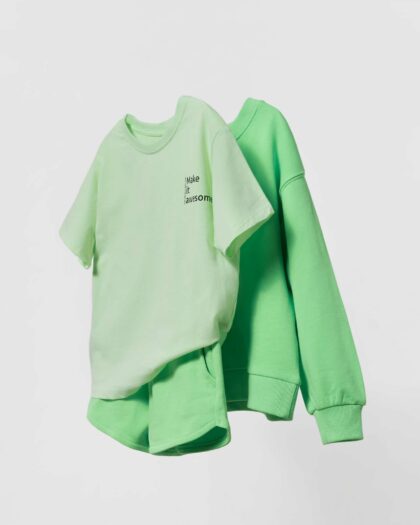 Sweatshirt Kit + T-shirt + Bermudi Pack